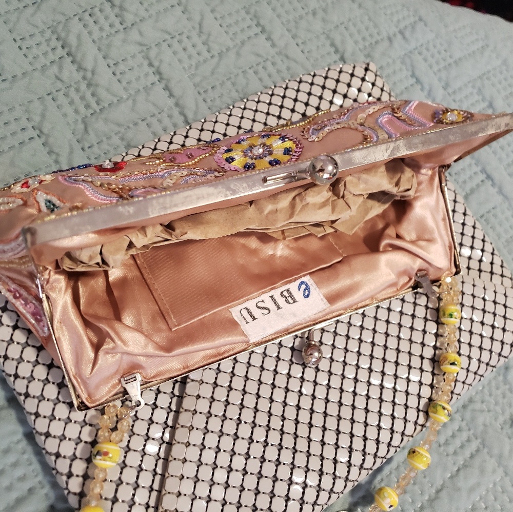 Ebisu beaded clutch, NWT, make offer